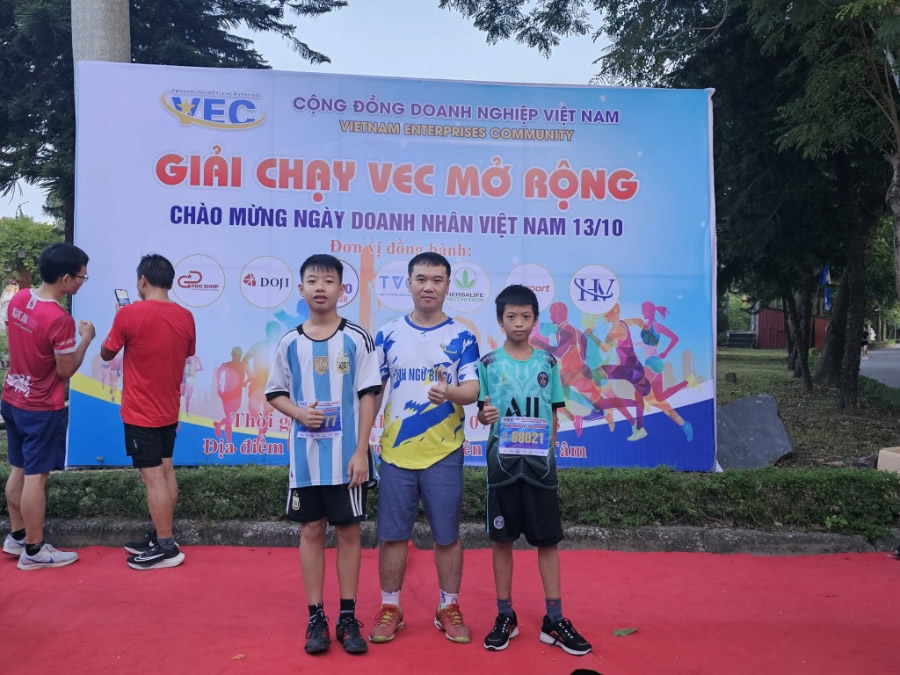 Giải chạy Cộng đồng Doanh nhân VEC mở rộng 2023