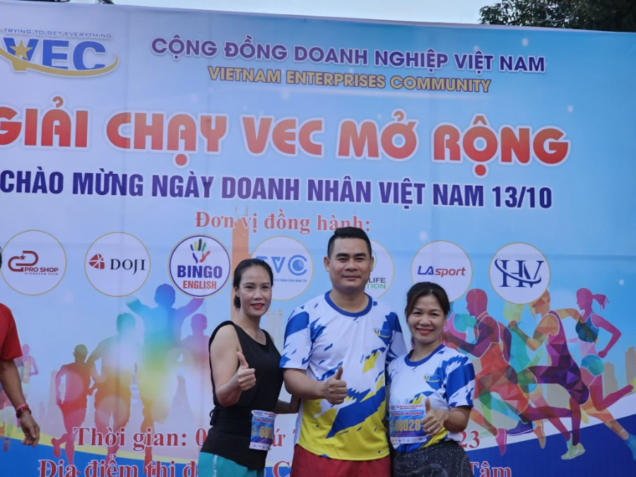 Giải chạy Cộng đồng Doanh nhân VEC mở rộng 2023